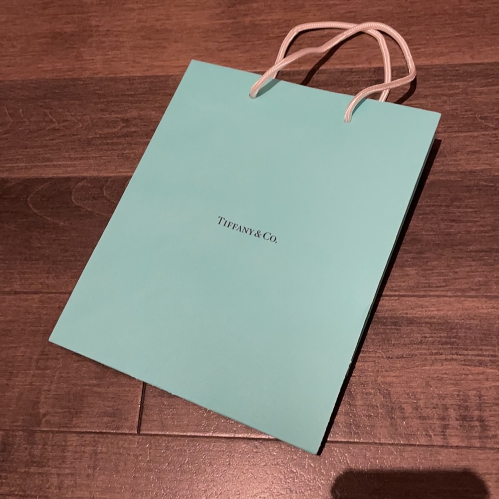 Tiffany paper bag